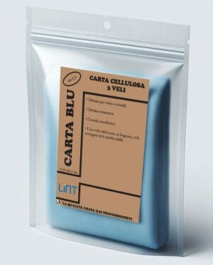 Carta assorbente per vetri resistente