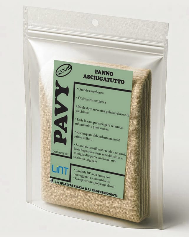Panno in microfibra antibatterico
