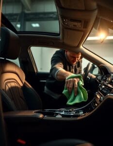 pulizia interni auto